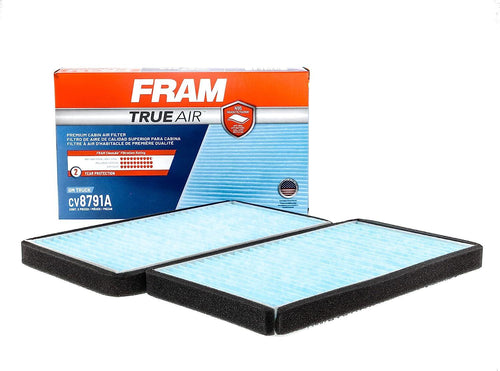 Automotive Replacement Trueair Cabin Air Filter for Car Passenger Compartment with Dual-Layered Filter (CV8791A), 2 Pack