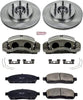 KCOE1939A Autospecialty 1-Click OE Replacement Brake Kit with Calipers