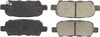 Centric Premium Ceramic Replacement Rear Disc Brake Pad Set for Select Nissan Model Years (301.09050)