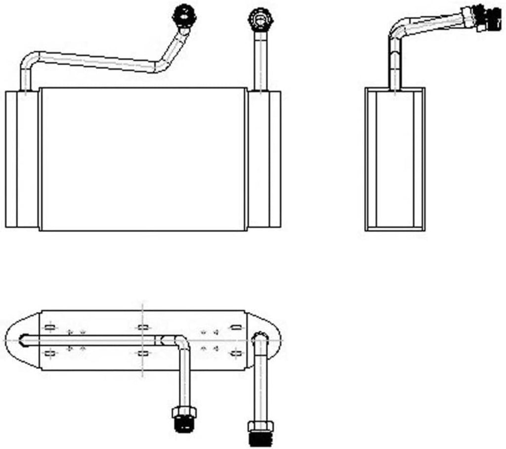 96016 Replacement Heater Core