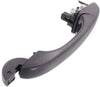Door Handle for Dodge Grand Caravan 2008-2019 Driver or Passenger Side | Single Piece | Exterior | Rear | Side Sliding Door | Black | Trim: All Submodels | CH1513104 | 4589712AC