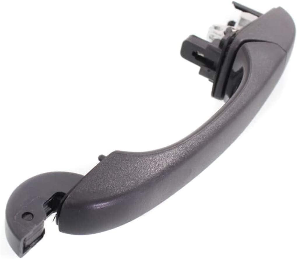 Door Handle for Dodge Grand Caravan 2008-2019 Driver or Passenger Side | Single Piece | Exterior | Rear | Side Sliding Door | Black | Trim: All Submodels | CH1513104 | 4589712AC