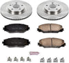 KOE3054 Autospecialty Front Replacement Brake Kit-Oe Brake Rotors & Ceramic Brake Pads