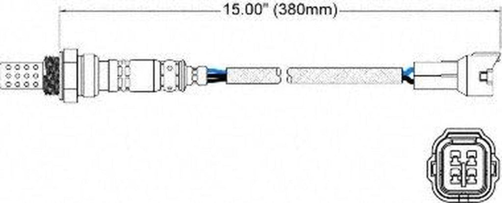 250-24338 4-Wire Oxygen Sensor
