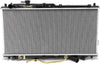OEM-RA-2441 OE Style Direct Fit Aluminum Cooling Radiator Compatible with 00-04 Spectra, 27-1/4" W X 13-9/16" H X 1" D, 1-5/16" Inlet, 1-5/16" Outlet