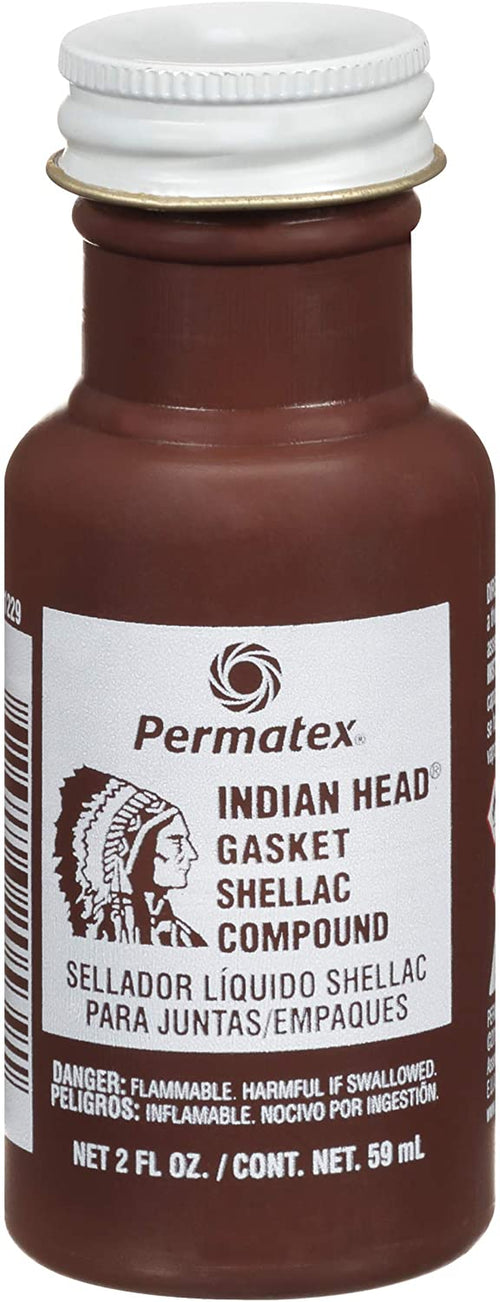 Permatex 20539 Indian Head Gasket Shellac Compound, 2 Oz.