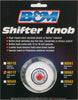46112 White Replacement Shifter Knob with Button and SAE Threads