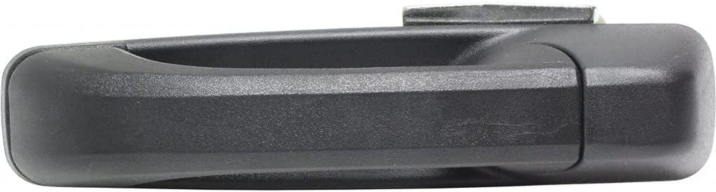 Compatible with Dodge Ram 1500 Exterior Door Handle 2009 2010 Driver Side | Rear | Textured Black | Trim:All Submodels | CH1520139 | 55112385AD