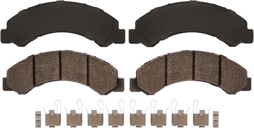 Gold 17D825MH Semi-Metallic Front Disc Brake Pad Set