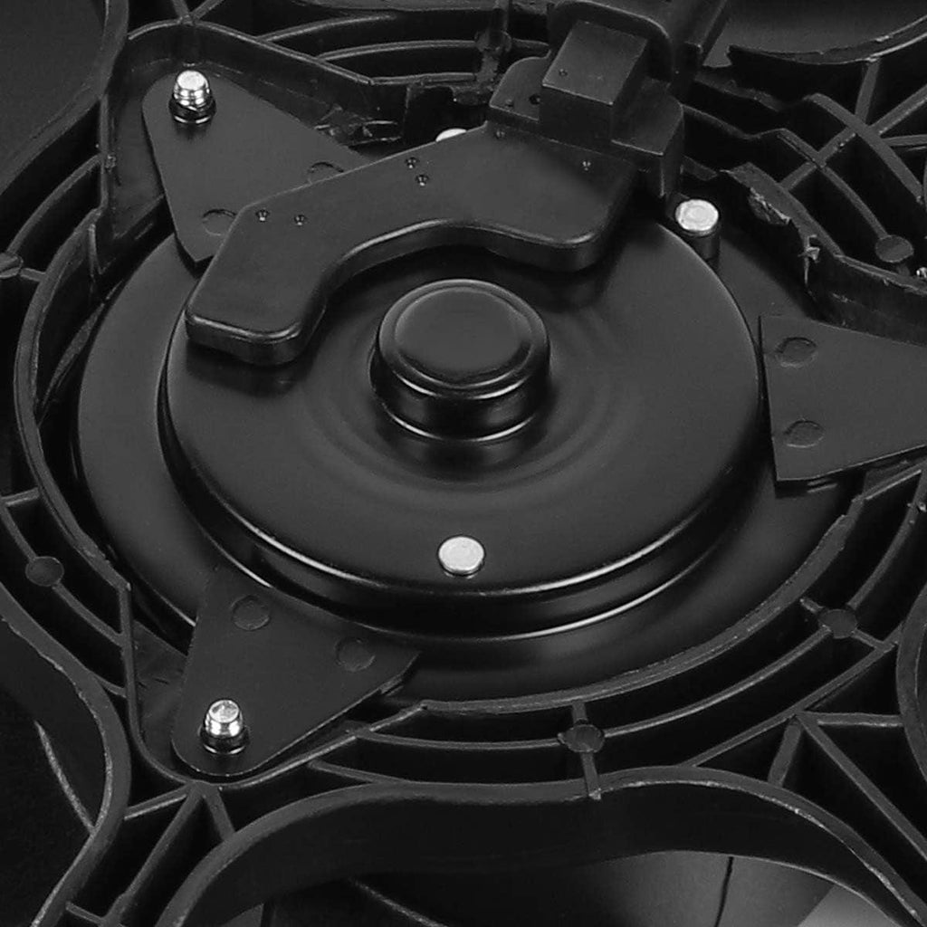 OEM-RF-0248 Factory Style Radiator Cooling Fan Assembly Cooling Efficiency Improved Direct Replacement [Compatible with 03-08 Infiniti Fx35],Black