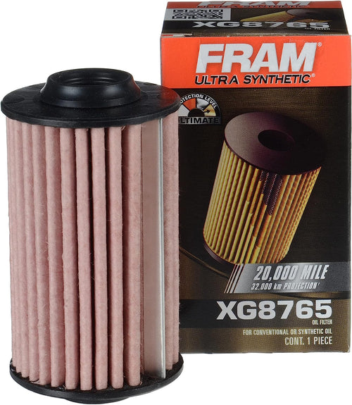 Ultra Synthetic Automotive Replacement Oil Filter, Designed for Synthetic Oil Changes Lasting up to 20K Miles, XG8765 (Pack of 1)