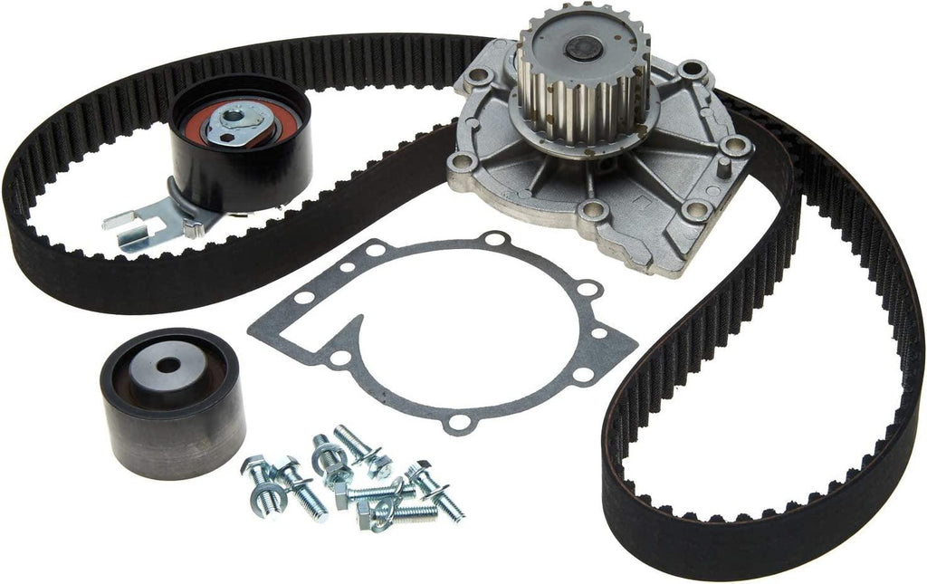 Professional TCKWP319 Timing Belt Kit with Water Pump, Tensioner, and Idler Pulley