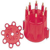 MSD 8433 Distributor Cap with Retainer , Red