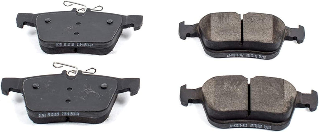 16-1761 Z16 Evolution Rear Ceramic Brake Pads