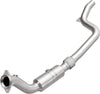 Direct-Fit Catalytic Converter OEM Grade Federal/Epa Compliant 52101 - Stainless Steel 2.5In Main Piping, 50.5In Overall Length, Pre-Converter & Midbed O2 Sensor - OEM Domestic Replacement