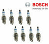 Set of 8 Spark Plugs Bosch Platinum 6702 for Dodge Mazda Mercedes Toyota WV