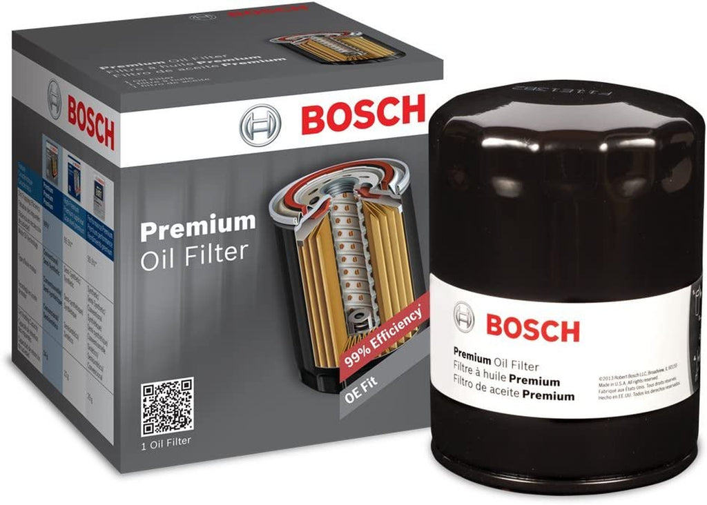 3310 Premium Oil Filter with FILTECH Filtration Technology - Compatible with Select Subaru Forester, Impreza, Legacy