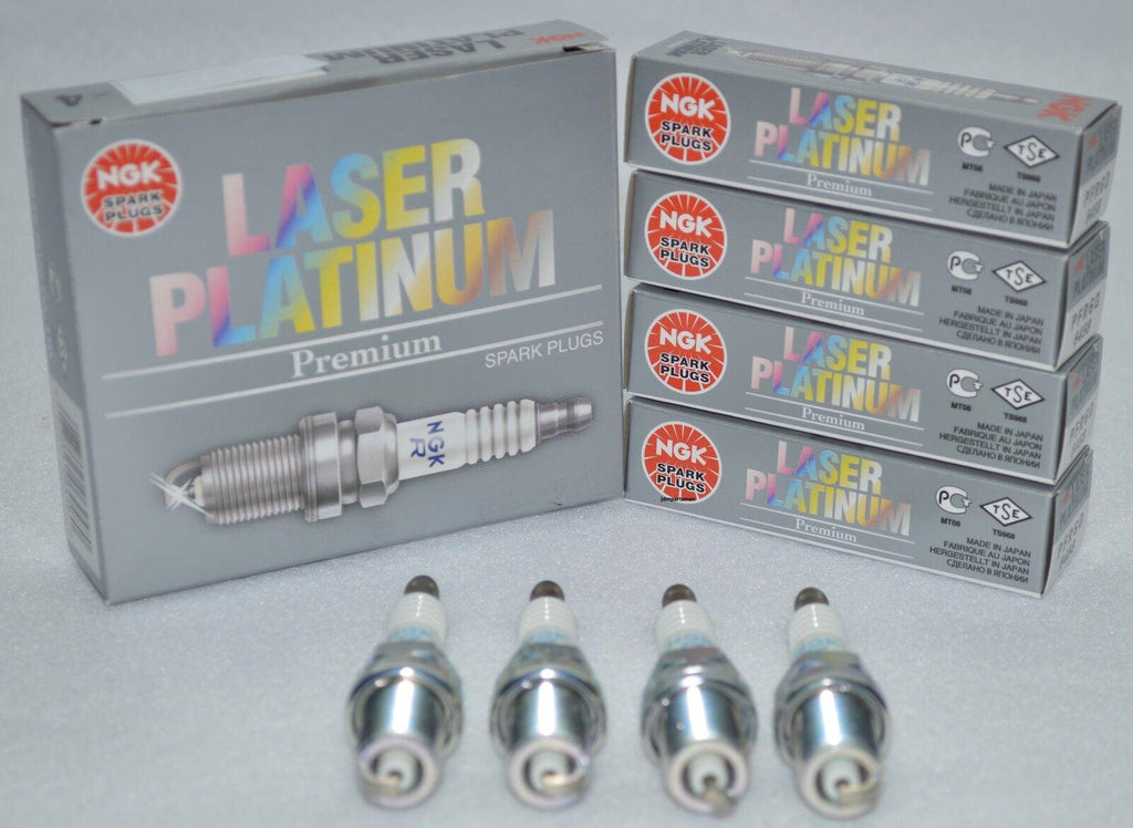 4- NGK SPARK PLUG HIGH POWER LASER PLATINUM HONDA S2000 F22C1 F20C1-- PFR7G11S