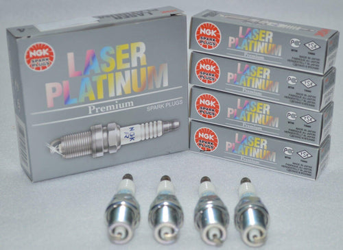 4- NGK SPARK PLUG HIGH POWER LASER PLATINUM HONDA S2000 F22C1 F20C1-- PFR7G11S
