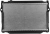 OEM-RA-1917 OE Style Bolt-On Aluminum Cooling Radiator Compatible with 96-97 Lexus LX450 / 93-97 Land Cruiser AT, 27-5/8" W X 16-3/4" H X 1-1/4" D, 1-1/2" Inlet, 1-11/16" Outlet
