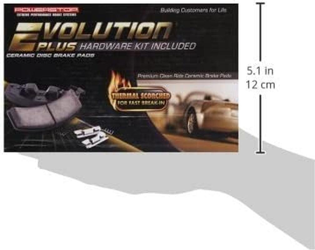 17-883, Z17 Rear Ceramic Brake Pads with Hardware