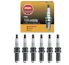 NGK G-Power Platinum Spark Plug Set 6PCS. 5018 LFR5AGP