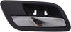 for Chevy Silverado 2500 HD Interior Door Handle Rear Driver Side Black Bezel W/Chrome Lever 2007-2014 | Trim: LTZ | GM1552109 | 22855643