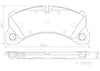 Brembo Front Disc Brake Pad Set for 11-13 Cayenne (P65026N)