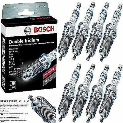 8 Double Iridium Spark Plug Boschs 2009-2018 for DODGE CHALLENGER V8-5.7L