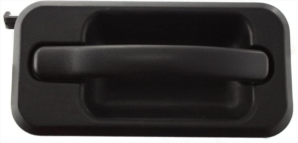 Front Exterior Door Handle Set of 2 Compatible with 2003-2009 Hummer H2 Textured Black Driver and Passenger Side