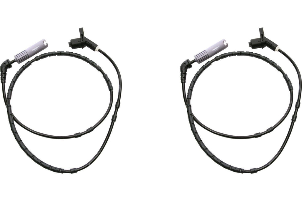 Rear PAIR Delphi ABS Wheel Speed Sensor for 1999-2000 BMW 328I (58010)
