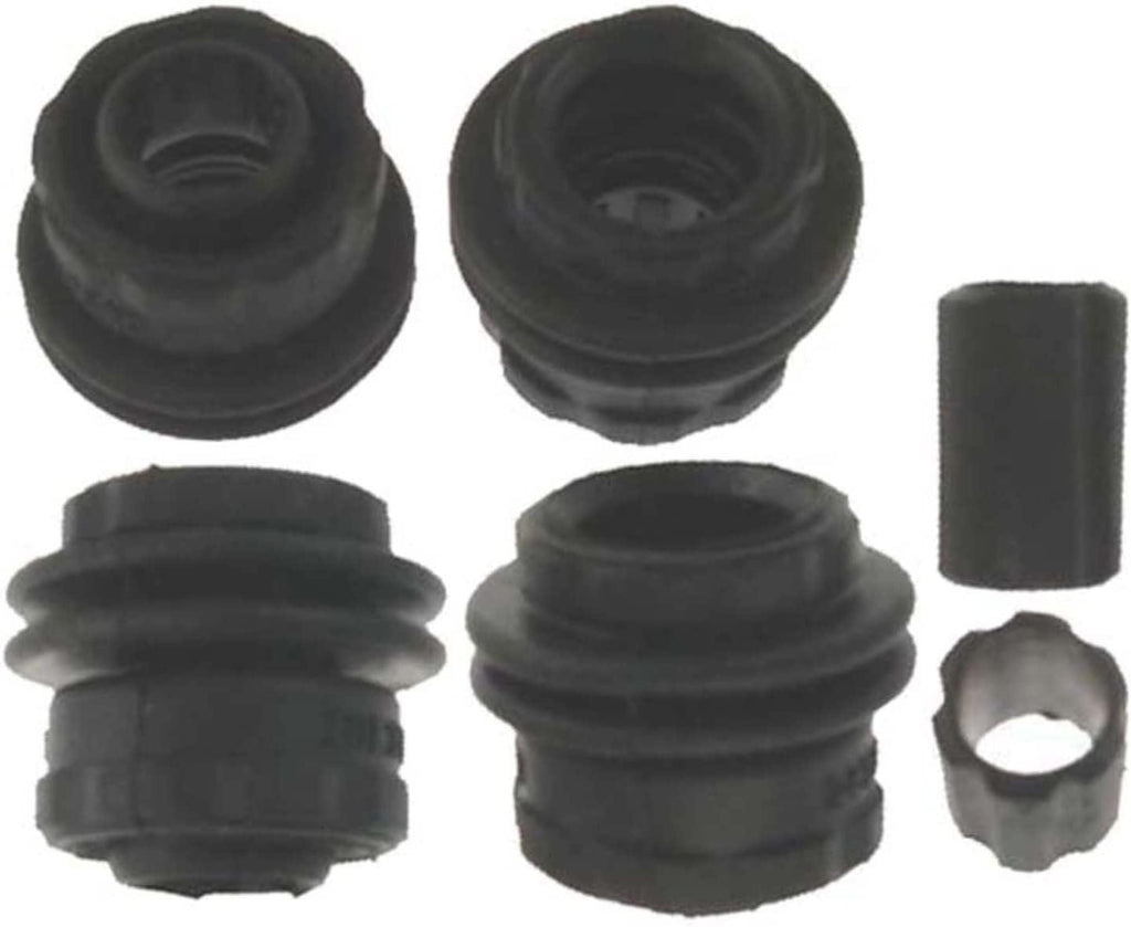 Professional 18K2107 Front Disc Brake Caliper Rubber Bushing Kit with Seals