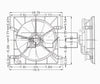 TYC Engine Cooling Fan Assembly for 1994-1997 Accord 600050