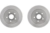 Rear KIT Raybestos Disc Brake Rotor for 2009-2019 Toyota Corolla (72033)