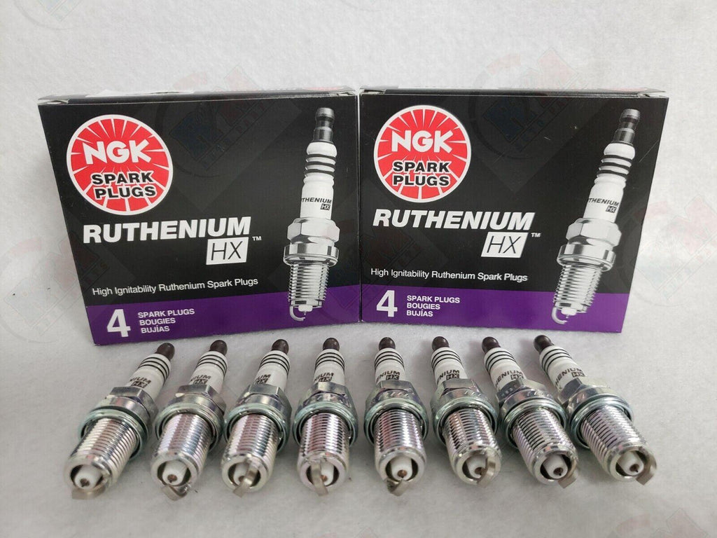NGK RUTHENIUM HX Spark Plugs FR7BHXS 92400 Set of 8