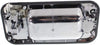 for Hummer H2 Exterior Door Handle Rear, Driver Side Chrome 2003-2009 | Trim: Base