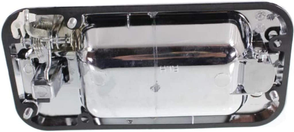for Hummer H2 Exterior Door Handle Rear, Driver Side Chrome 2003-2009 | Trim: Base