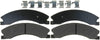 PGD1411M Professional Grade Semi-Metallic Disc Brake Pad Set