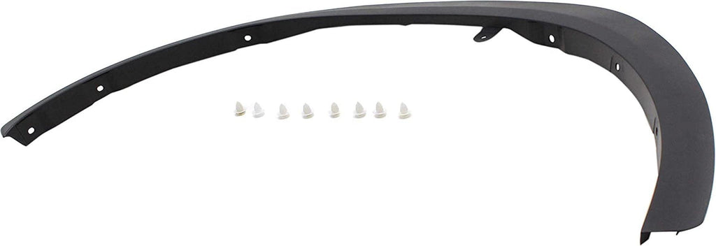 Front, Passenger Side Fender Trim Compatible with 2015-2017 Lexus Nx200T, 2018-2021 NX300 & 2015-2021 Nx300H - LX1291101