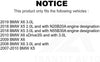 Mpulse Front Disc Brake Pads Wear Sensor SEN-2BWS0201 for BMW X5 X6