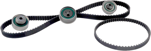 Professional TCK340 Timing Belt Kit with Idler Pulley, 2 Belts, and 2 Tensioners