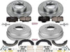 KOE15094DK Autospecialty Front and Rear Replacement Brake Kit-Oe Brake Drums & Ceramic Brake Pads