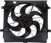 620520 Cooling Fan Assembly Compatible with 2002-2004 Jeep Liberty , Black