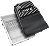 PPE Heavy Duty Cast Aluminum Deep Transmission Pan (Brushed)  Compatible for Ford 2017+ F150 with 10R80 Transmission
