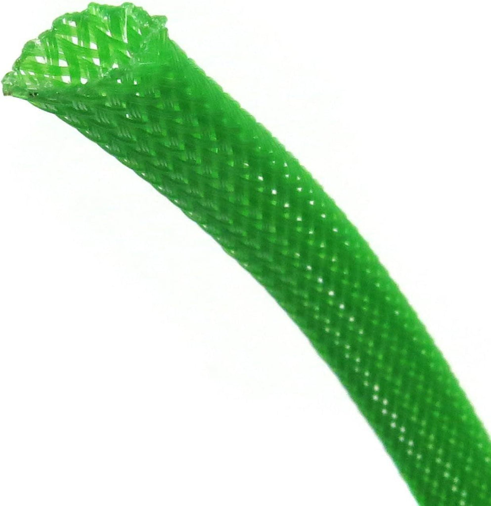 Keep It Clean  Wire Loom, 5/8" Tube, 150' Length, Green