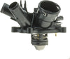 50072 Engine Coolant Thermostat with Water Outlet Housing for Select Mercedes Vehicles, 1 Pack