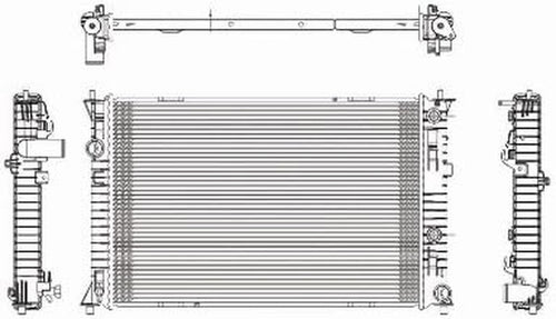 - 2856 06-09 Fd Fsion 2.3/3.0L L4/V6 at 1R Pa(W/ Toc)Rad