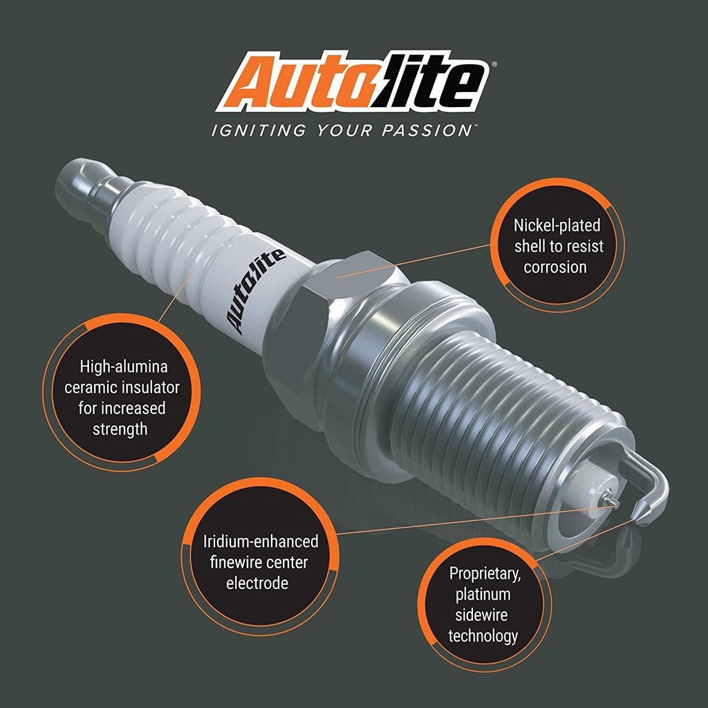 Autolite Iridium XP Automotive Replacement Spark Plug, XP104 (1 Pack)