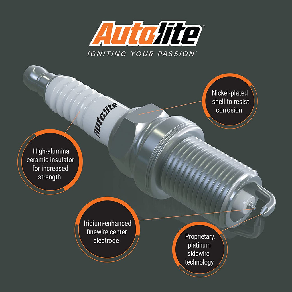 Iridium XP Automotive Replacement Spark Plugs, XP5243 (4 Pack)