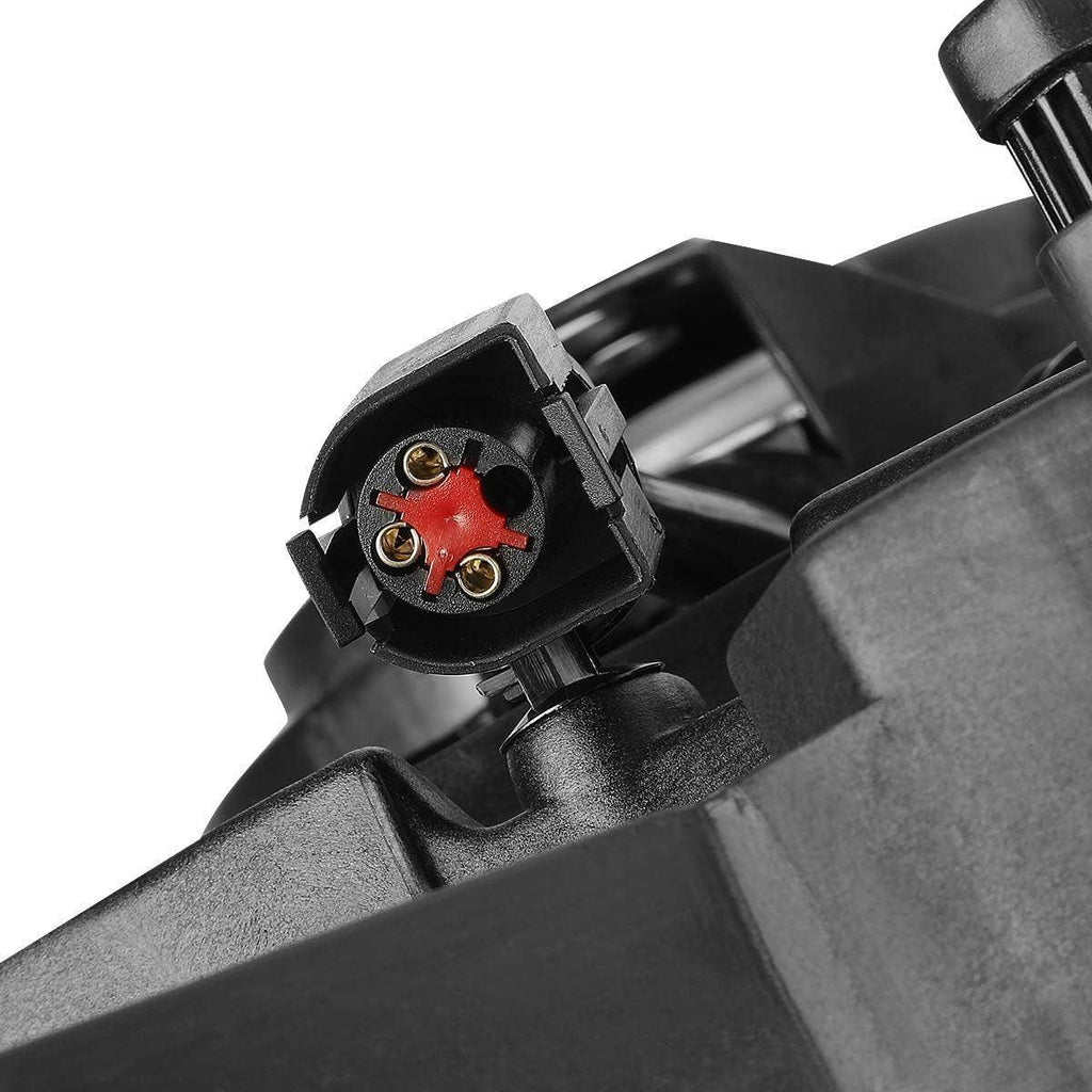 OEM-RF-0095 Factory Style Radiator Cooling Fan Assembly Cooling Efficiency Improved Direct Replacement [Compatible with 2001-2004 Mustang]